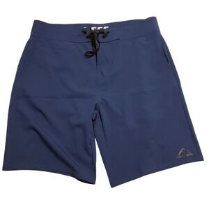 REEF Board Shorts Blue‎ Drawstring Back Pocket SZ:34